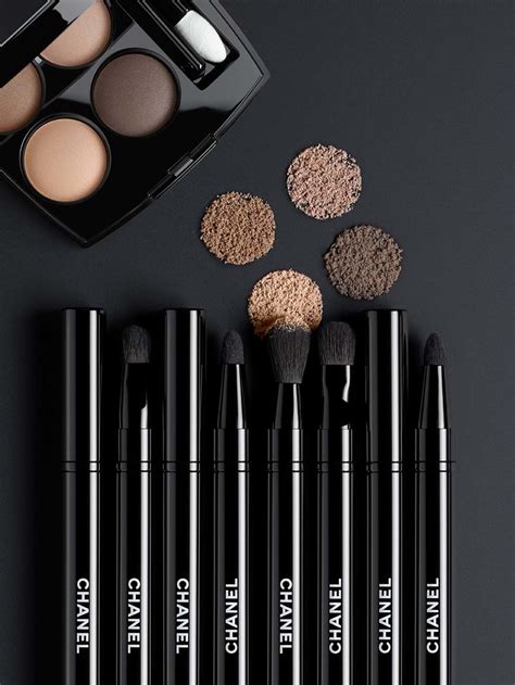 chanel limited edition brush set|chanel retractable eyeshadow brush.